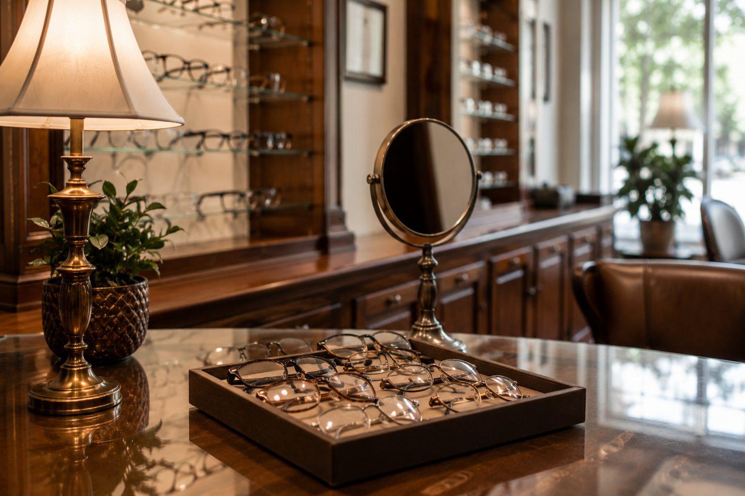 Research-driven barber shop and hair salon interior