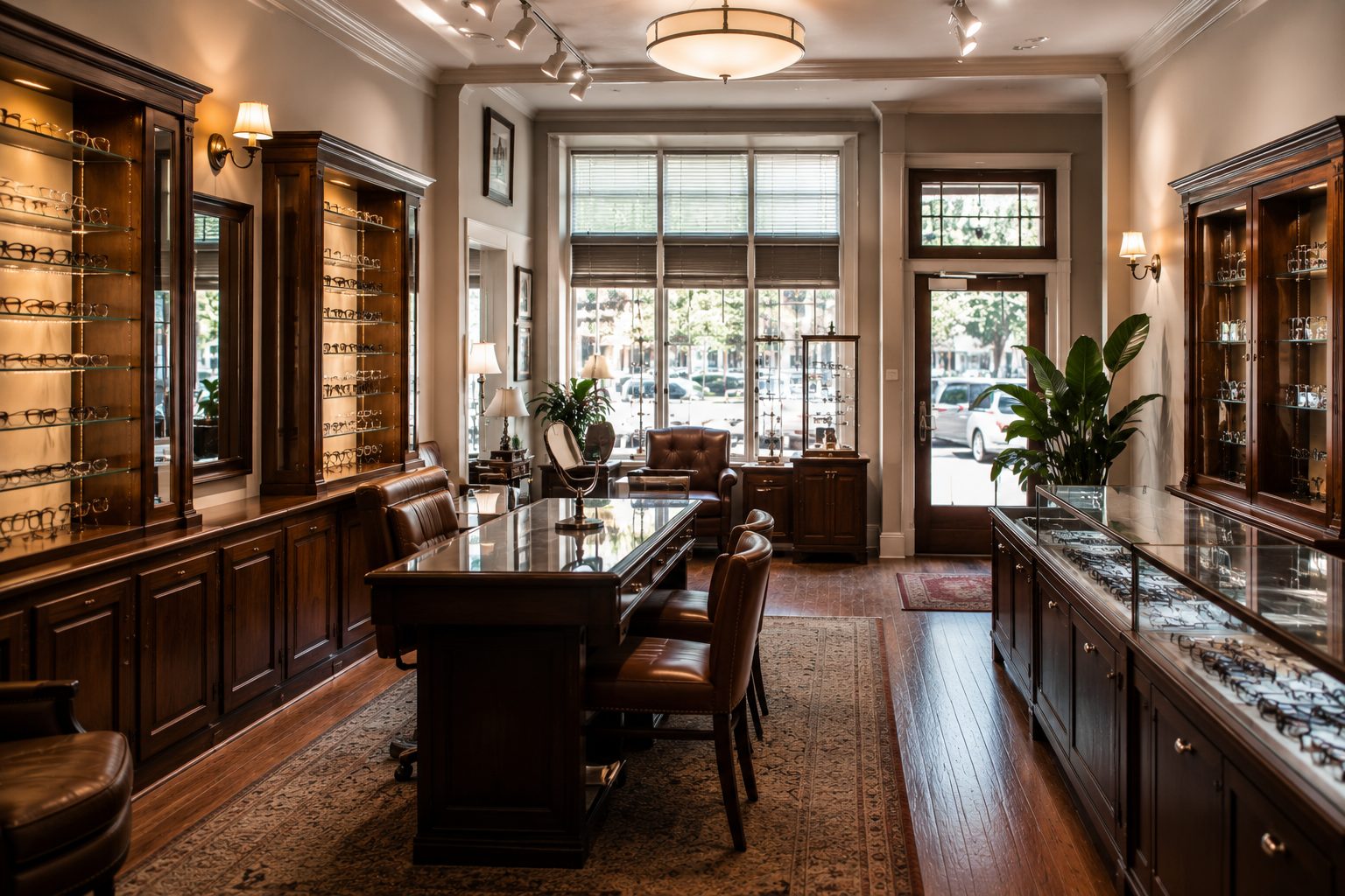 Research-driven barber shop and hair salon interior